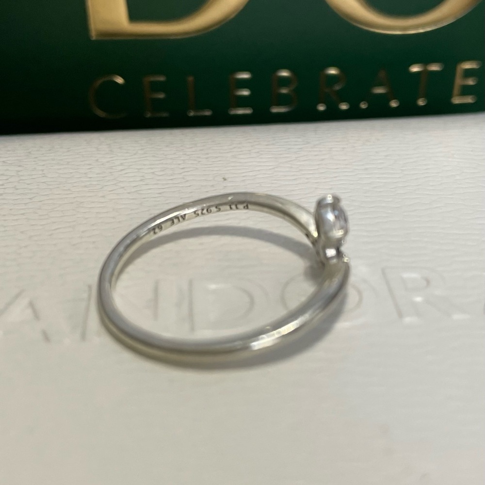 Pandora Princess Wish Crown Tiara Stackable Ring - Picture 3 of 6